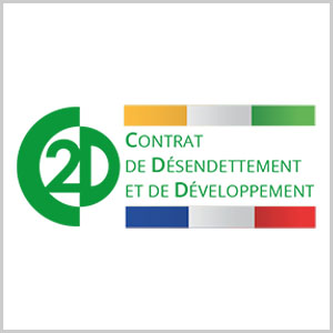 Logo-Contrat de Désendettement et de Développement (C2D) / Côte d'Ivoire